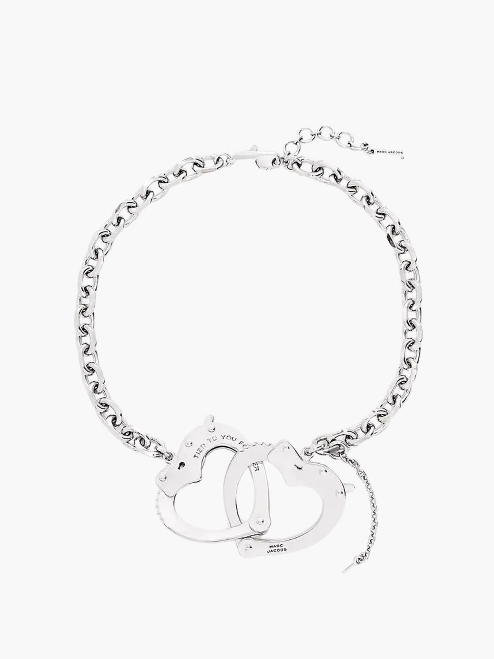 Marc Jacobs Heart Handcuff Necklace Light Anti