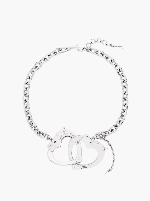 Marc Jacobs Heart Handcuff Necklace Light Anti