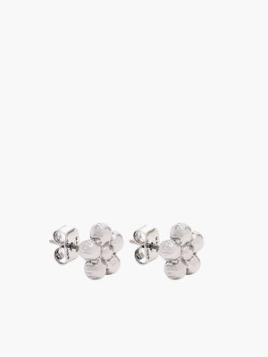 Marc Jacobs Daisy Balloon Stud Earrings Silver