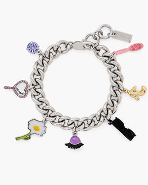 Marc Jacobs Bracelet Dollhouse Charm Silver/Multi