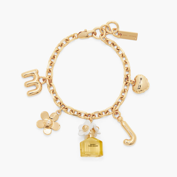 Marc Jacobs Bracelet Daisy Charm Gold/Yellow