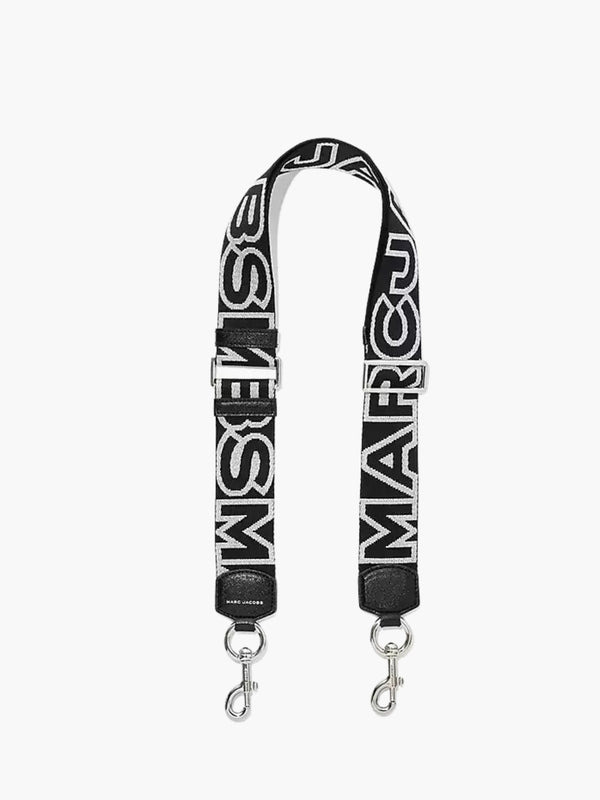 Marc Jacobs Strap Outline Logo Black/Silver
