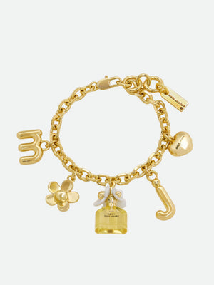 Marc Jacobs Daisy Charm Bracelet Gold/Yellow