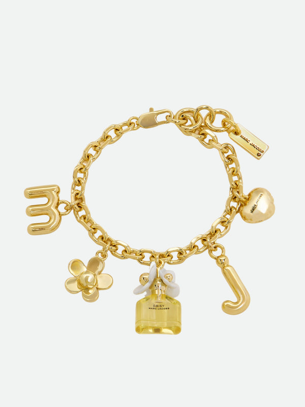 Marc Jacobs Daisy Charm Bracelet Gold/Yellow