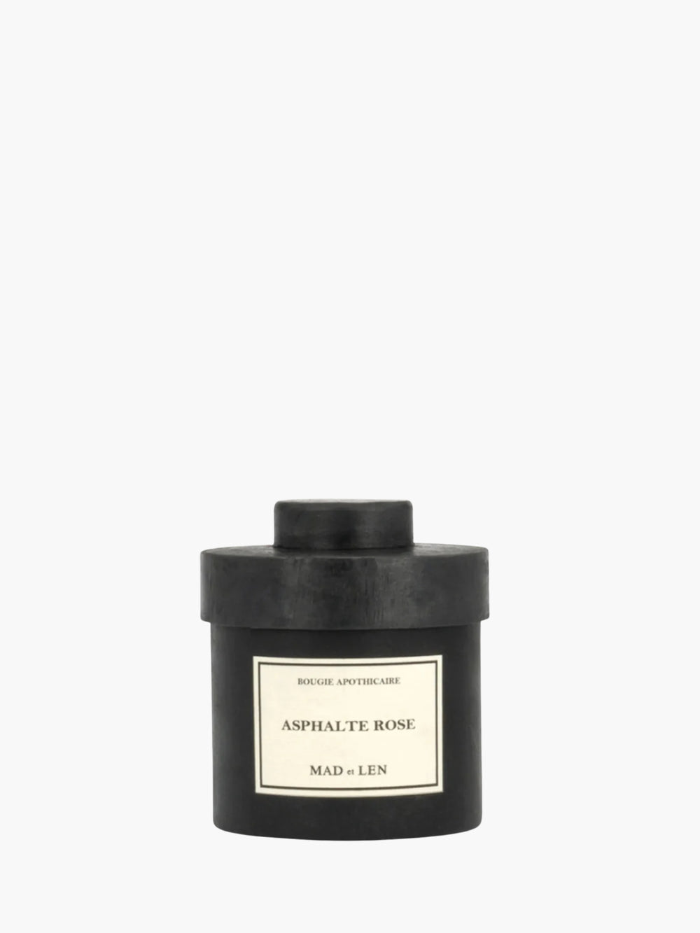 Mad Et Len   Bougie D'Apothicaire 300G Black Wax (Asphalte Rose) Candles