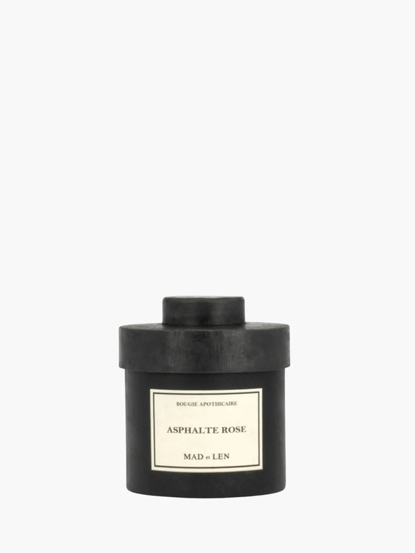 Mad Et Len   Bougie D'Apothicaire 300G Black Wax (Asphalte Rose) Candles
