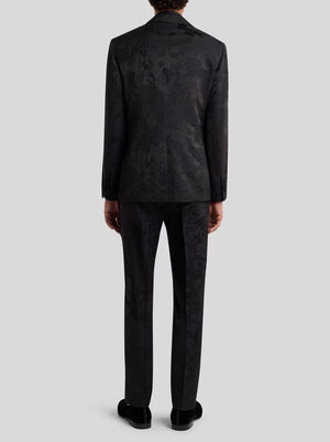 Etro Blazer Evening Peacock-Floral Black-Multi