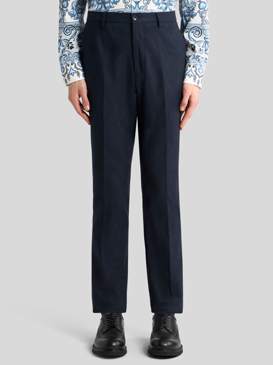 Etro Pants Roma Black