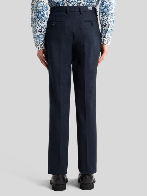 Etro Pants Roma Black