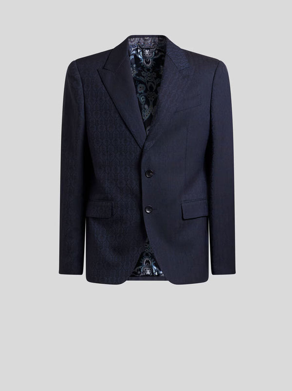 Etro Blazer Event Suit Roma Black