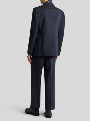 Etro Blazer Event Suit Roma Black