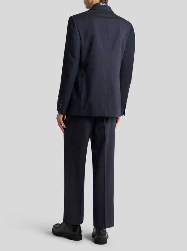 Etro Blazer Event Suit Roma Black