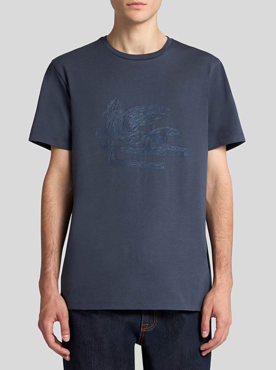 Etro Crew Roma Navy