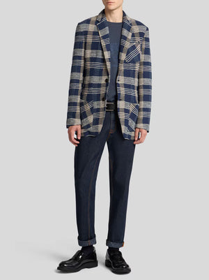 Etro Crew Roma Navy