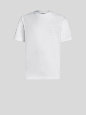 Etro T-Shirt Logo White