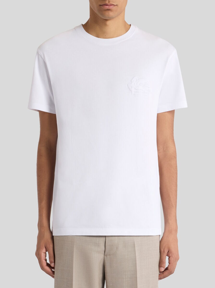 Etro T-Shirt Logo White
