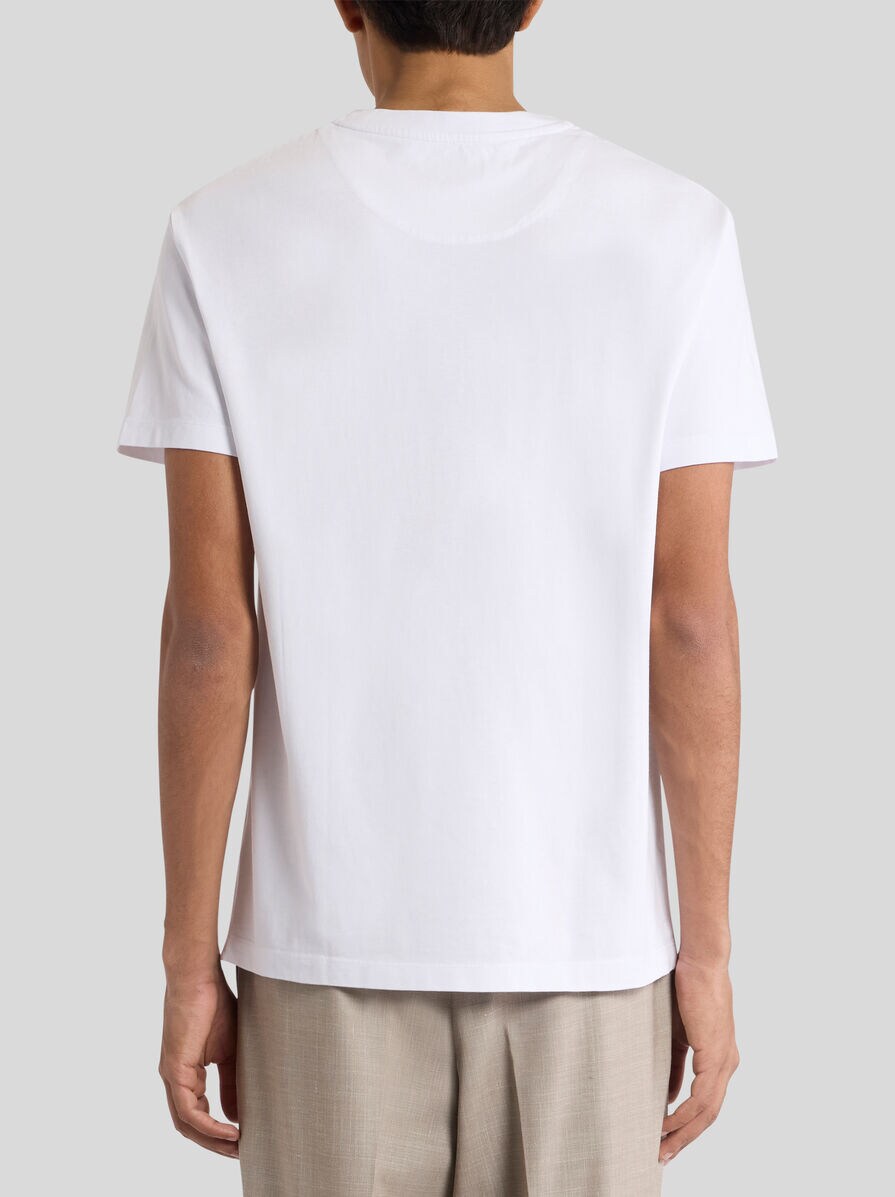 Etro T-Shirt Logo White