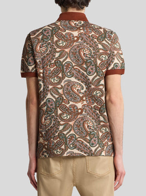 Etro Golfer Roma Paisley Print Multi