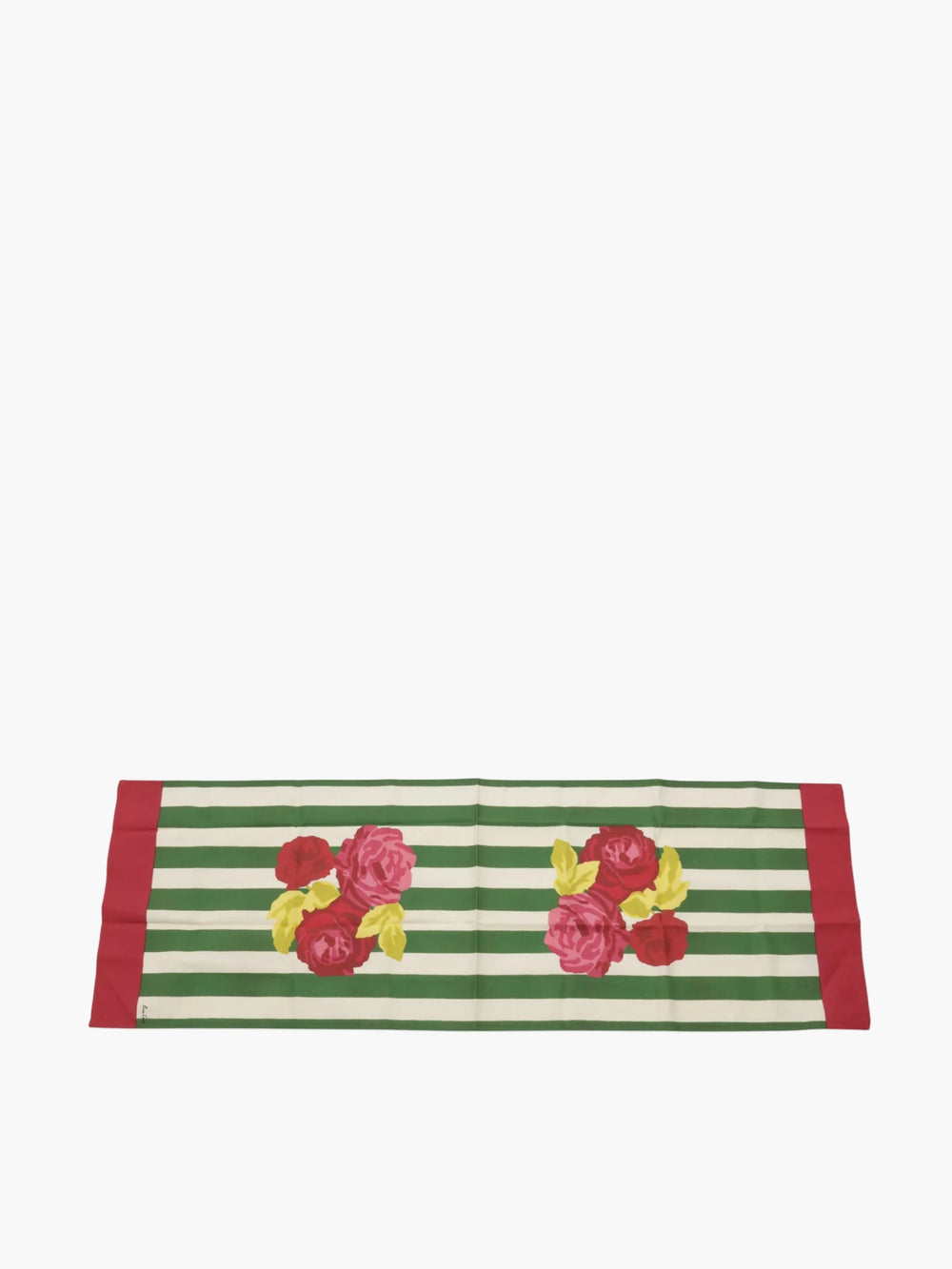 Lisa Corti Runner 50X150 Nizam Stripes Green-Natural