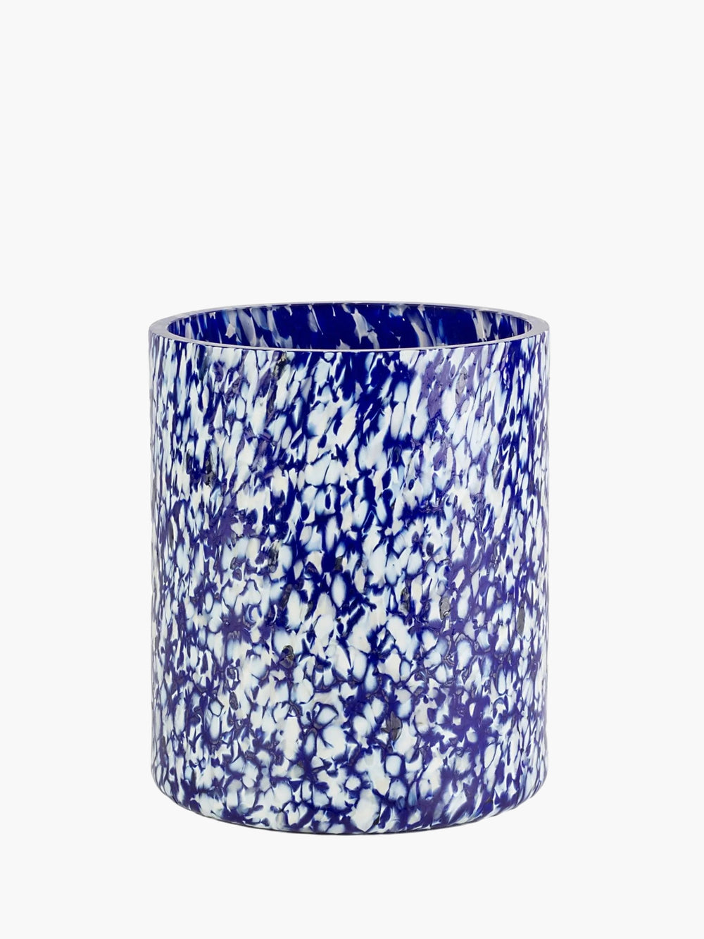 Stories Of Italy Tumbler Macchia Su Set Of 6 Blue & Ivory