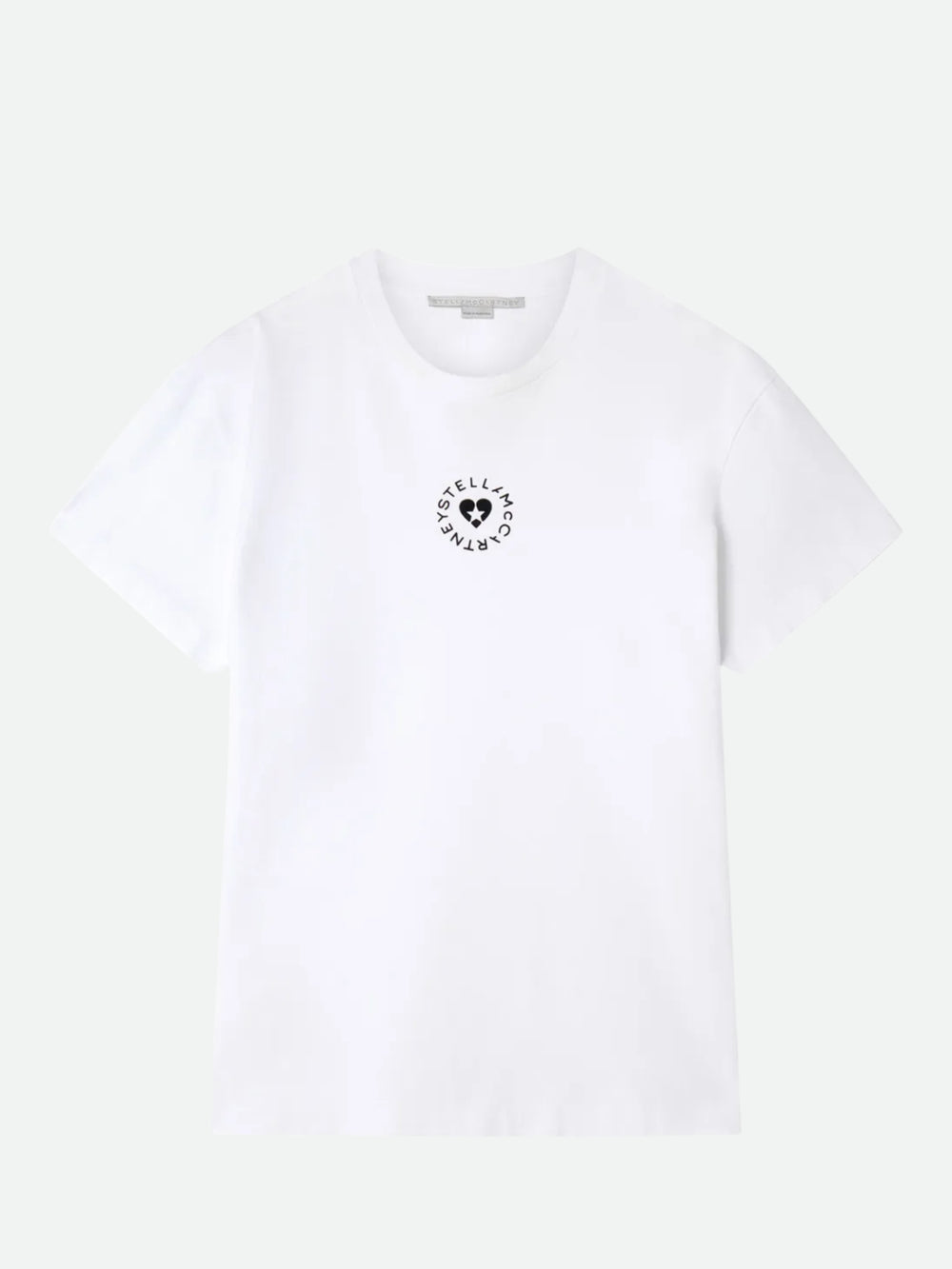 Stella Mccartney T-Shirt Iconic Mini Heart White