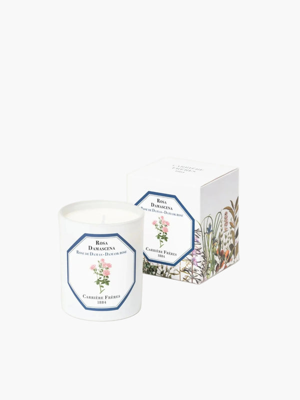 Carriere Freres Scented Candle 185G Damask Rose