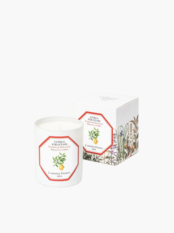 Carriere Freres Scented Candle 185G Siracusa Lemon