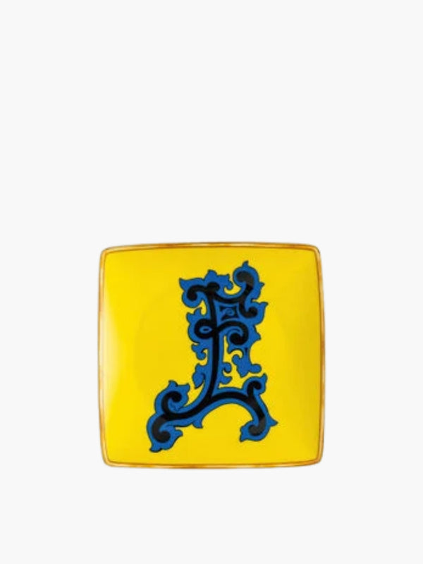 Versace  Holiday Alphabet E Bowl 12 Cm Sq. Flat