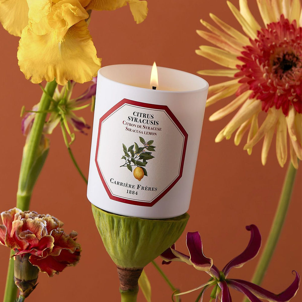 Carriere Freres Scented Candle 185G Siracusa Lemon