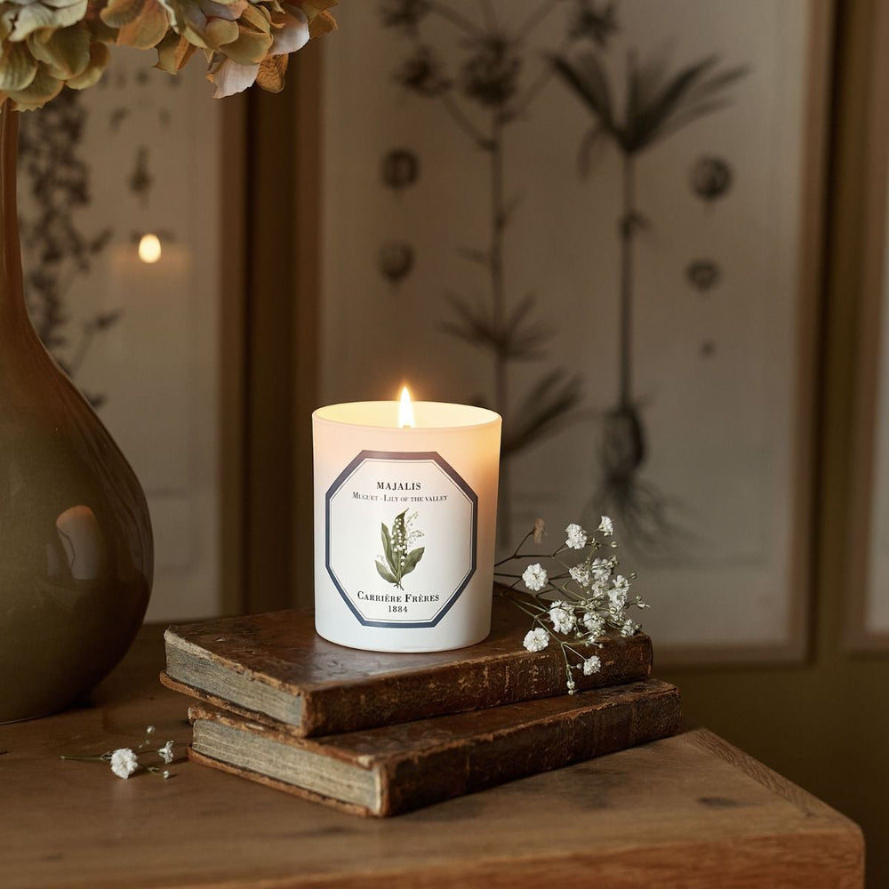 Carriere Freres Scented Candle 185G Lily Of The Valley