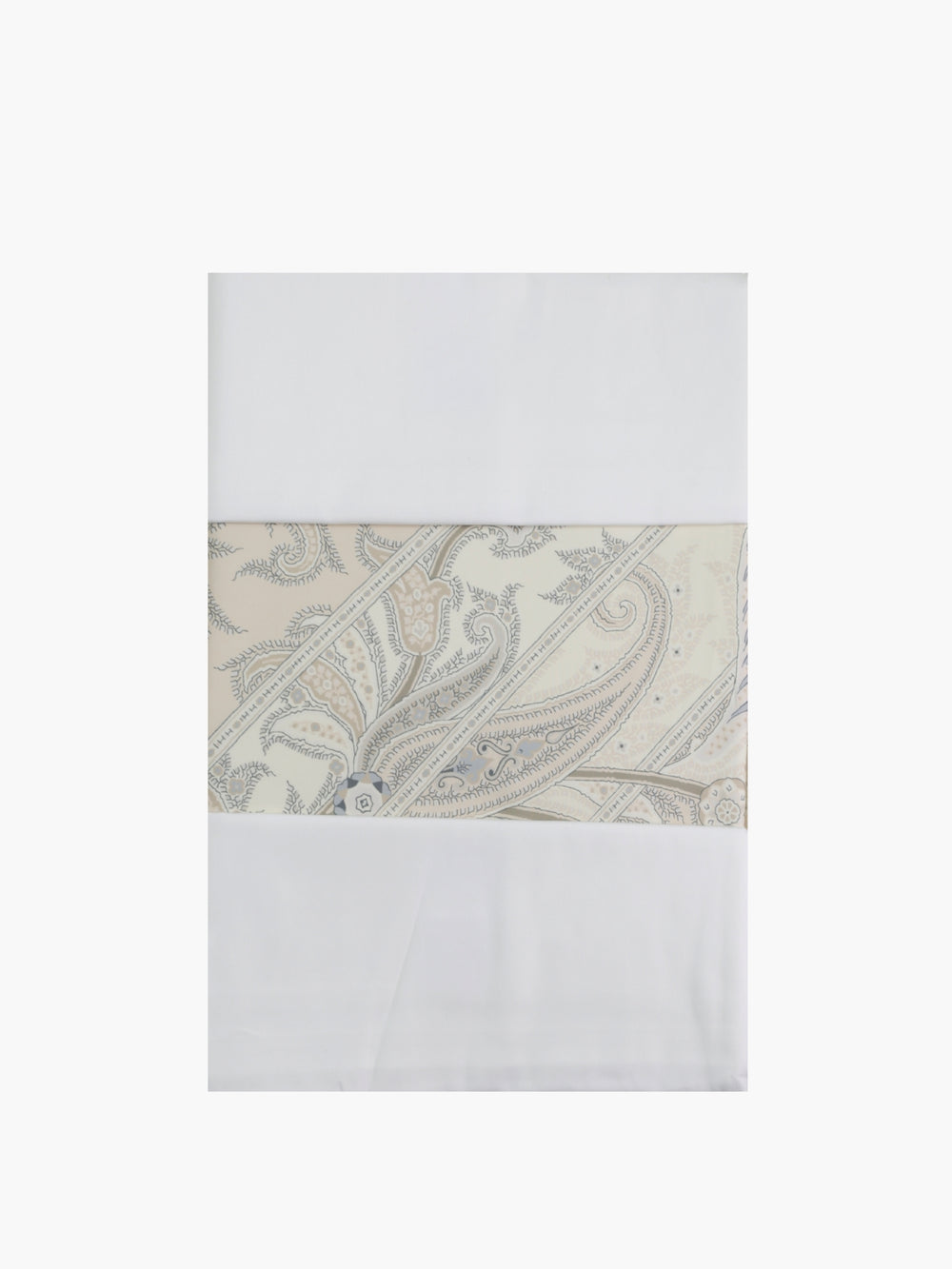 Etro Bed Linen Duvet Set W/Buttons 220X200(U.270X290-2Pc Cream